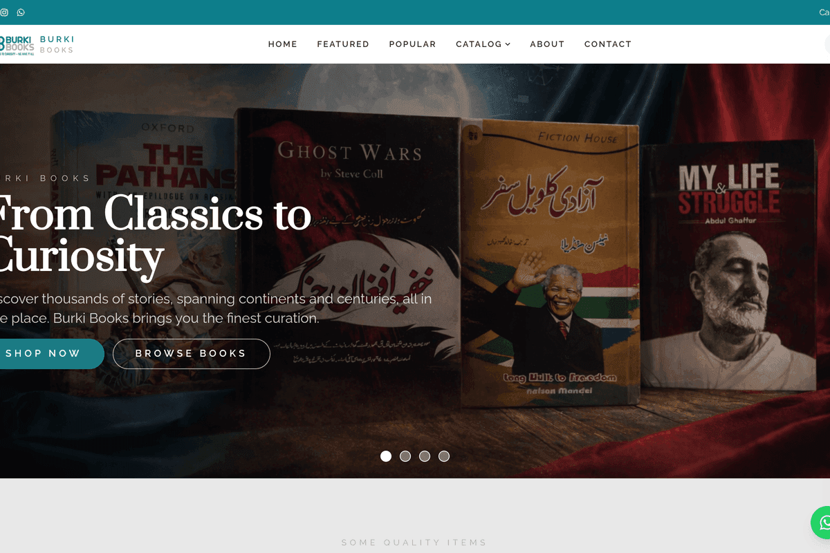 Burki Books screenshot