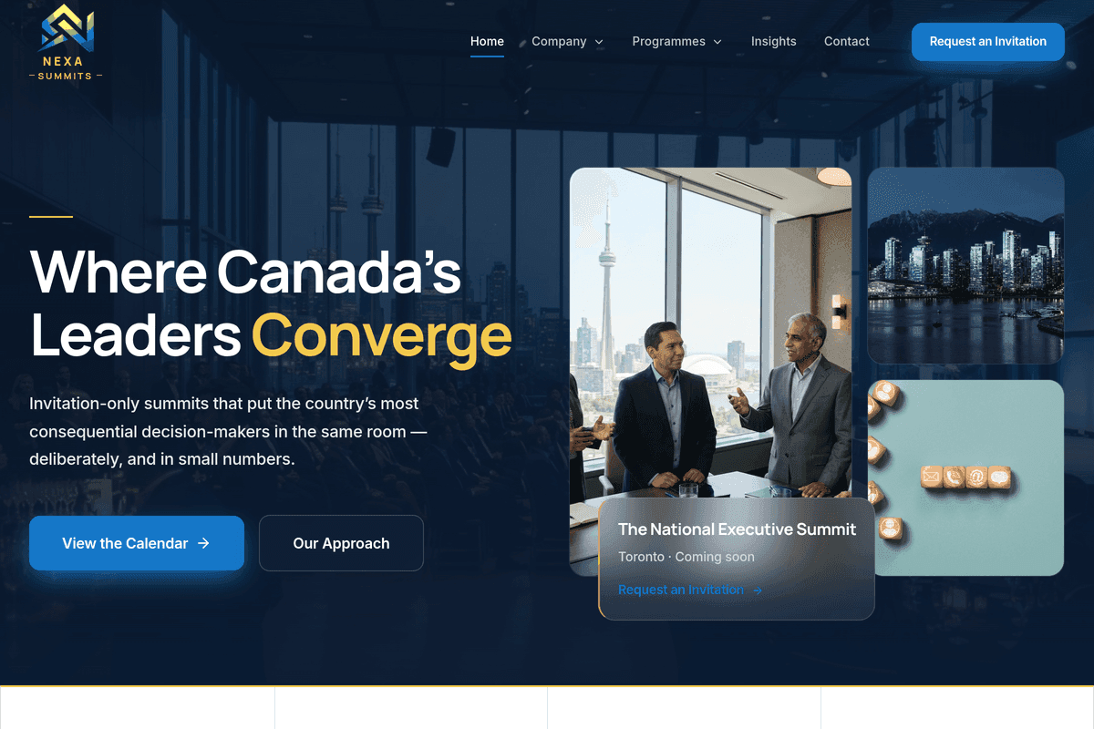 Nexa Summits screenshot