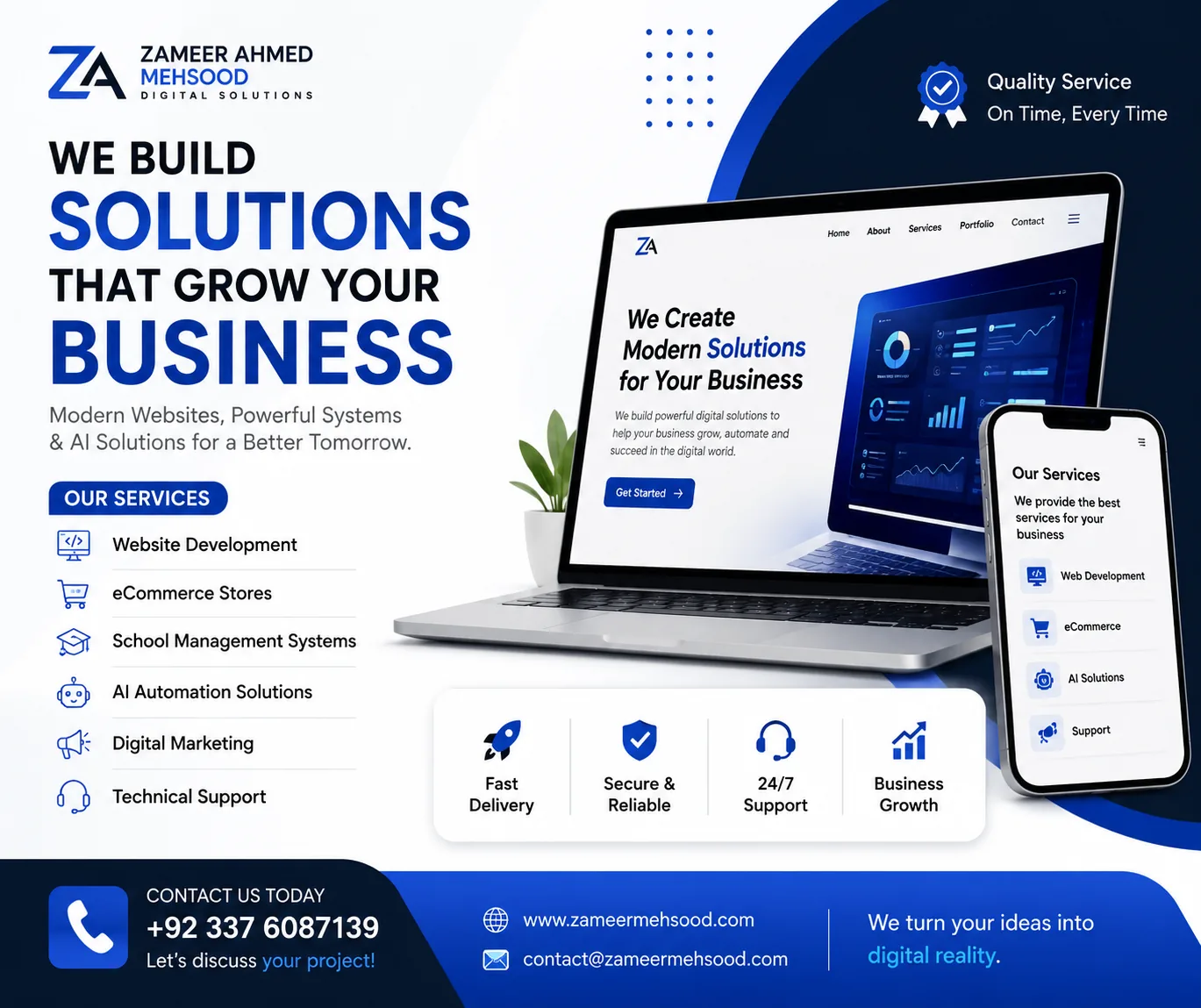 We Build Solutions That Grow Your Business Online