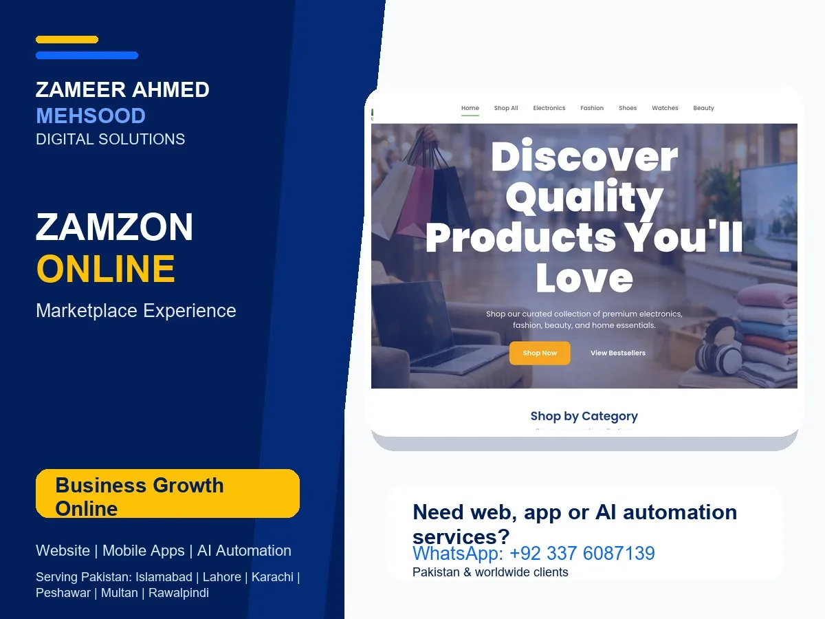 Zamzon Online screenshot